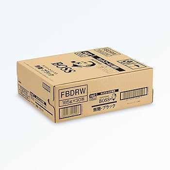 ★激レア★【未使用保管品】BOSS coffee B-3 2000年 Mサイズ ボス カフェオレ サントリー BOSSシリーズ 容器:缶 1ケース(185g